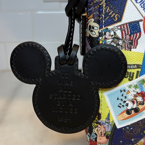 Disney Dooney & Bourke Purse Handbag Mickey Thru the Years 90th Anniversary Bag - Picture 6 of 17